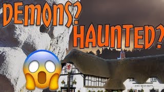 We visited Avebury Devils Chair &amp; Most Haunted pub in the UK!