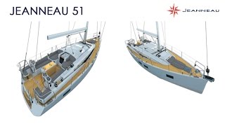 Jeanneau 51 - Concept du voilier
