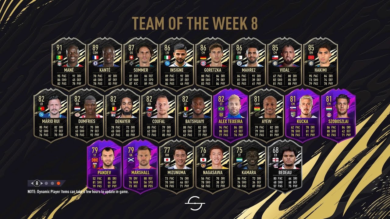 FIFA 21 FUT TOTW8 Pack opening  (  no commentary  )