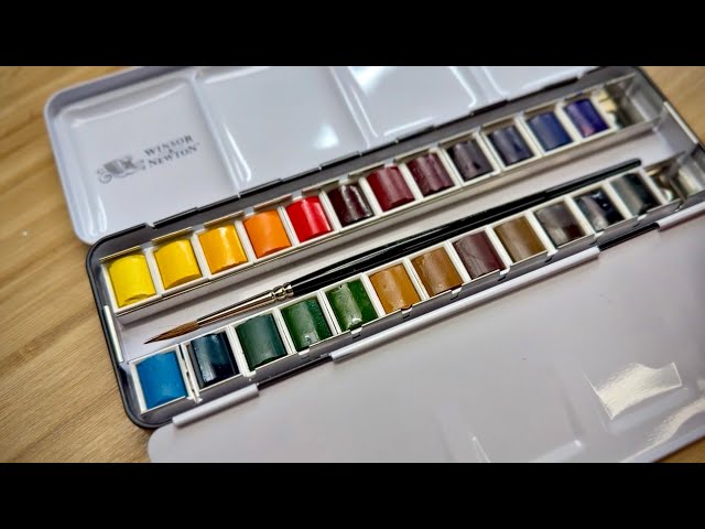 My Go-To Watercolor Set: Winsor & Newton Professional Watercolour