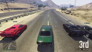 GTA 5 Racing - The Gumball Rally in sports classics screenshot 5