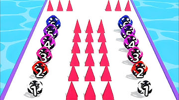 Marble Run 🔥 3D Game Color Ball Race Gameplay Android IOS Level 6809