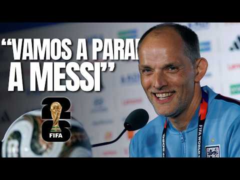 😱 TUCHEL planea marcar a MESSI hombre a hombre ⚔️ Argentina-Inglaterra | Mundial 2026