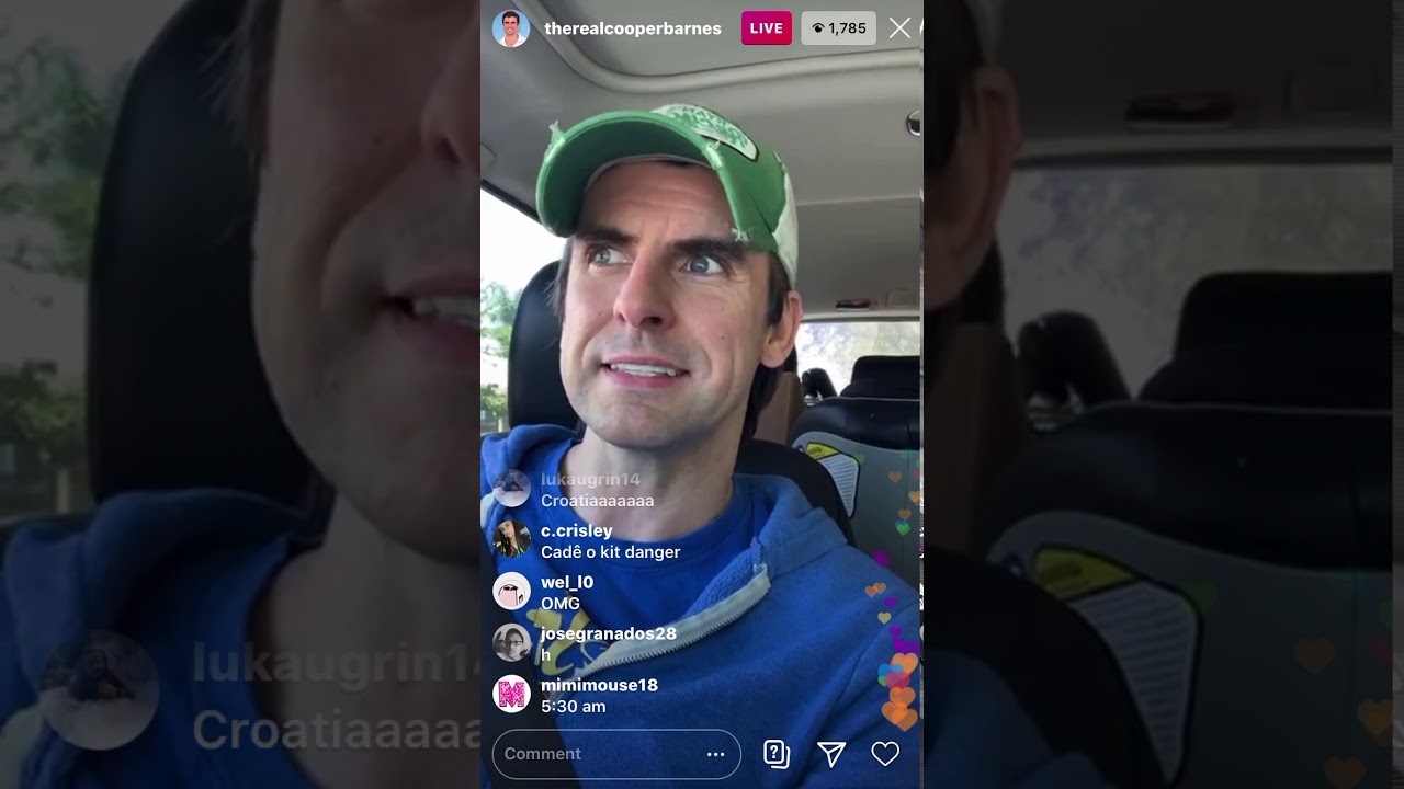 COOPER BARNES live stream