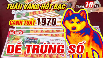 🔴 Chấn động, Tháng 10 âm, TUẦN VÀNG HỐT BẠC, CANH TUẤT 1970 TỔ TIÊN BÁO MỘNG, DỄ TRÚNG SỐ, CỰC GIÀU