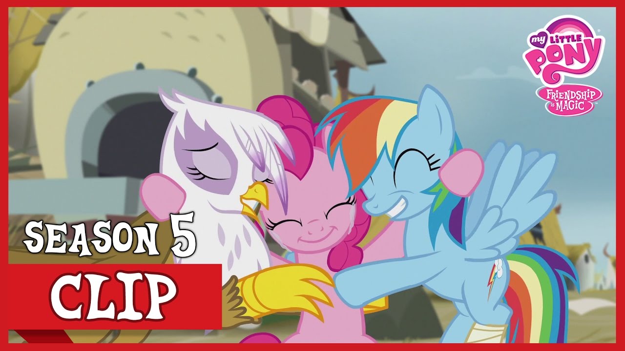 Gilda Becomes A Friend The Lost Treasure Of Griffonstone Mlp Fim Hd Youtube