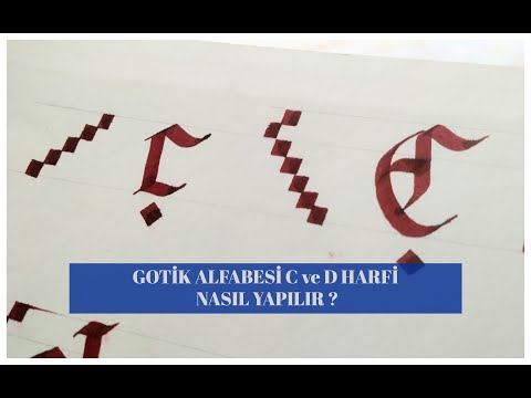 Video: Gotik Bir Süs Nasıl çizilir