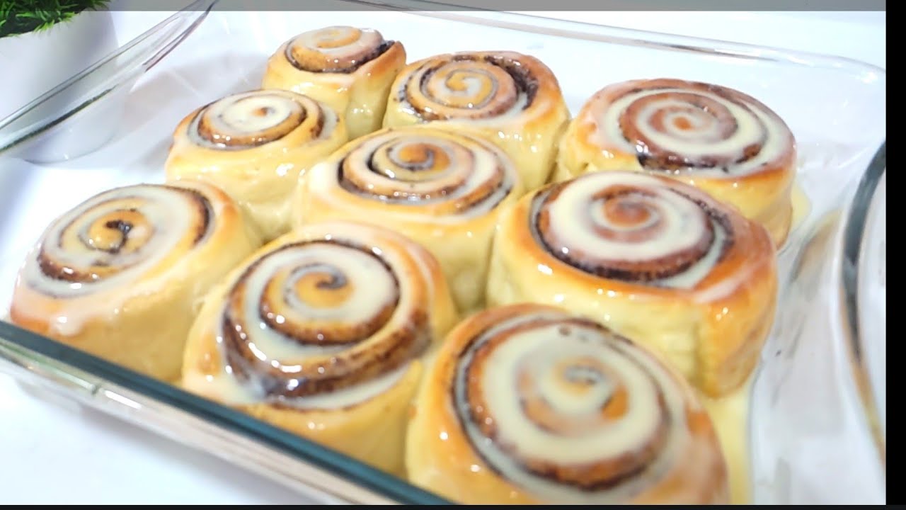 ألذ وأطري سينابون علي الإطلاق ‼️بدون بيض منتهي اللذاذه 😋😋