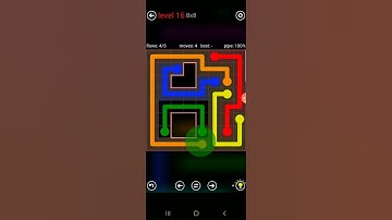 How to solve flow free (scattered pack 8x8 level 16)
