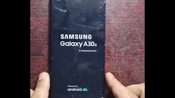 Samsung A30s hard reset
