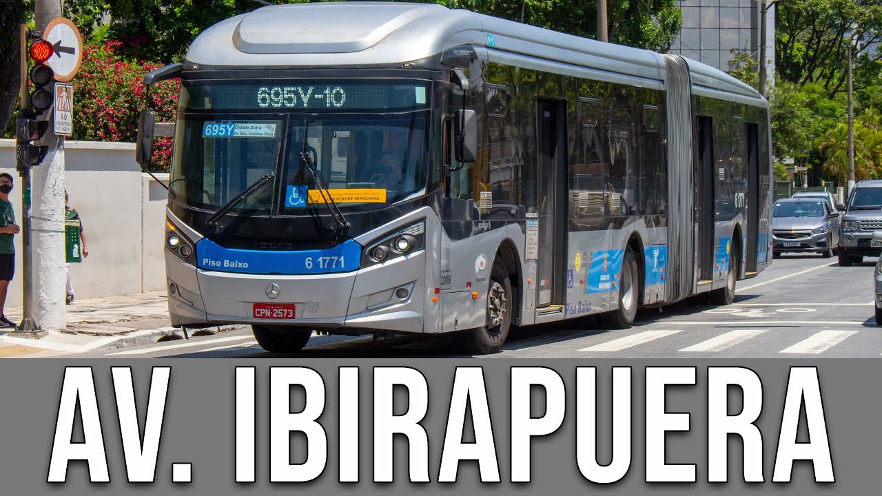Avenida Ibirapuera - Movimentação de Ônibus #239