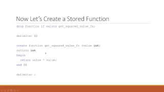 Celebrity Beginner SQL - 41 - Stored Procedures and Functions - Part 4 Wealth