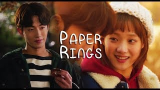 Bok Joo & Joon Hyung • Paper Rings (Weightlifting Fairy Kim Bok Joo) Resimi