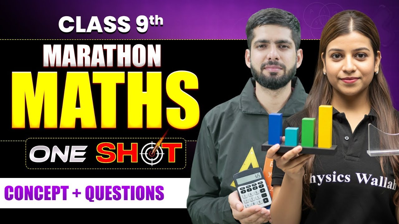 Class 9 ICSE Complete Maths Marathon in One Shot | Final Term Exams