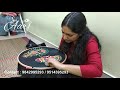 Aari Embroidery Students work - Sri Aari creatives