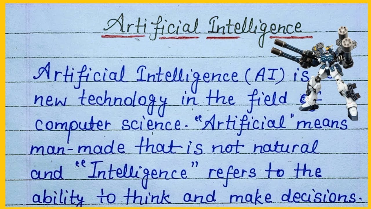 Essay On Artificial Intelligence artificial Intelligence Essay In essay-on-artificial-intelligence-artificial-intelligence-essay-in