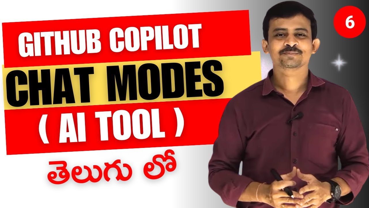 chat modes in github copilot : ask vs edit vs agent in telugu | GITHUB ...