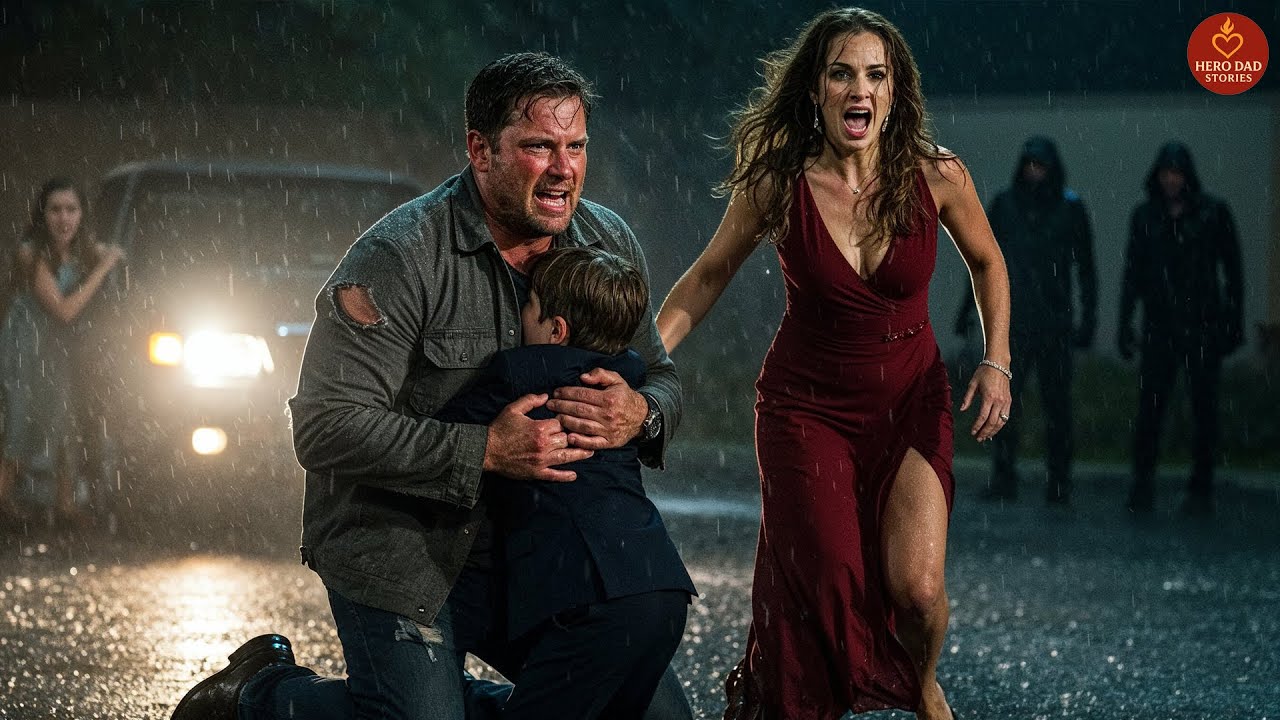 “You’re Safe, Kid…” — Single Dad Took a Bullet for CEO’s Child, Next Day 6 SUVs Blocked His House