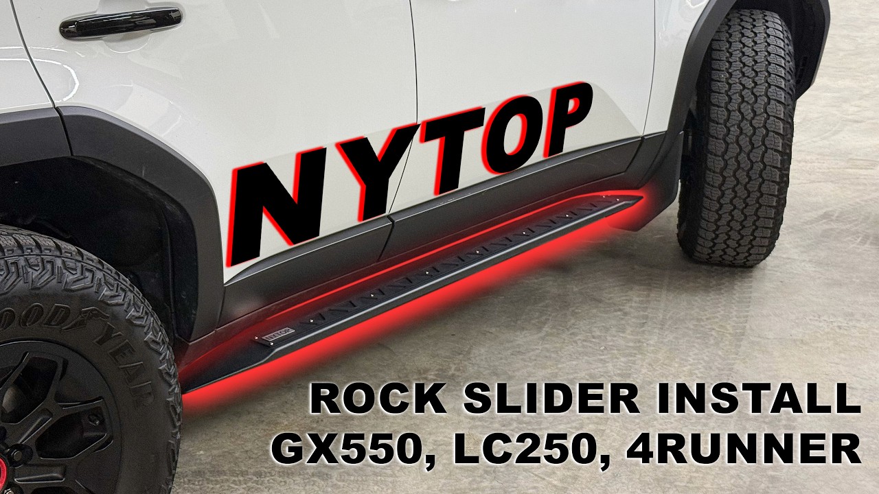 NYTOP | 2025-Current Toyota 4Runner Rock Sliders