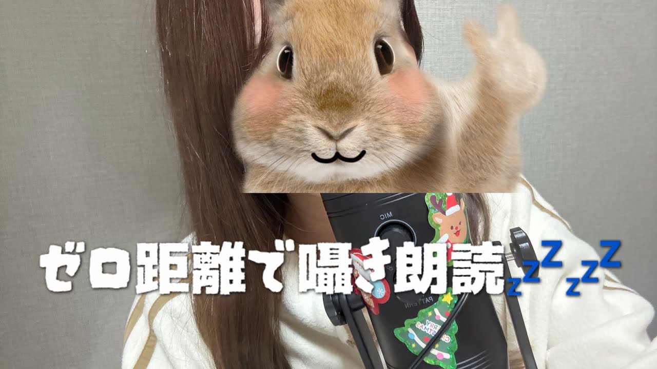 【ASMR】囁き朗読❤︎オノマトペの多い物語を読む📕💤
