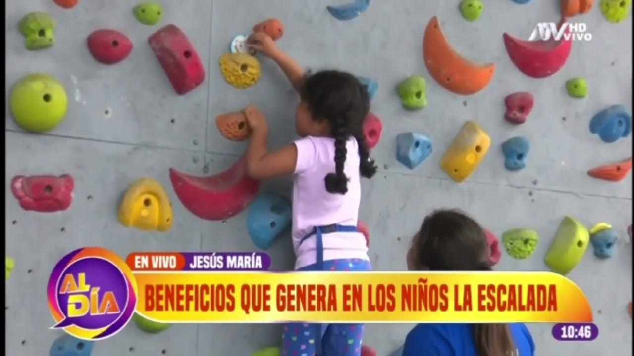 Escalada niños: beneficios y consejos