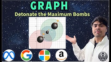 LeetCode 2101 | Detonate the Maximum Bombs | Python Graph + DFS/BFS Reachability | AlgoYogi