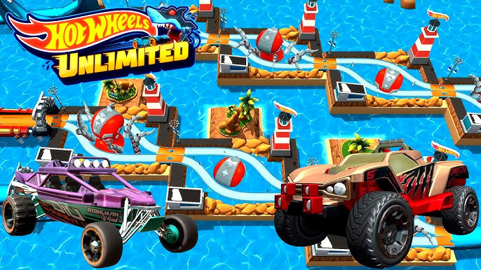 Hot Wheels - Pista de carros de brinquedo com garagem definitiva e