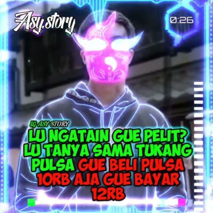 Story wa 30 detik qoutes lucu || DJ ta sayang sekali pangana walaupun beda agama