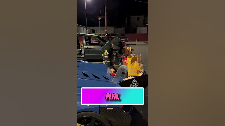 Tohle se stane když nastartuješ Lamborghini plné hranolek!