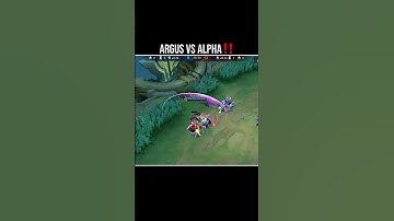 Argus vs alpha #shorts #mobilelegends #argus #alpha #mlbb