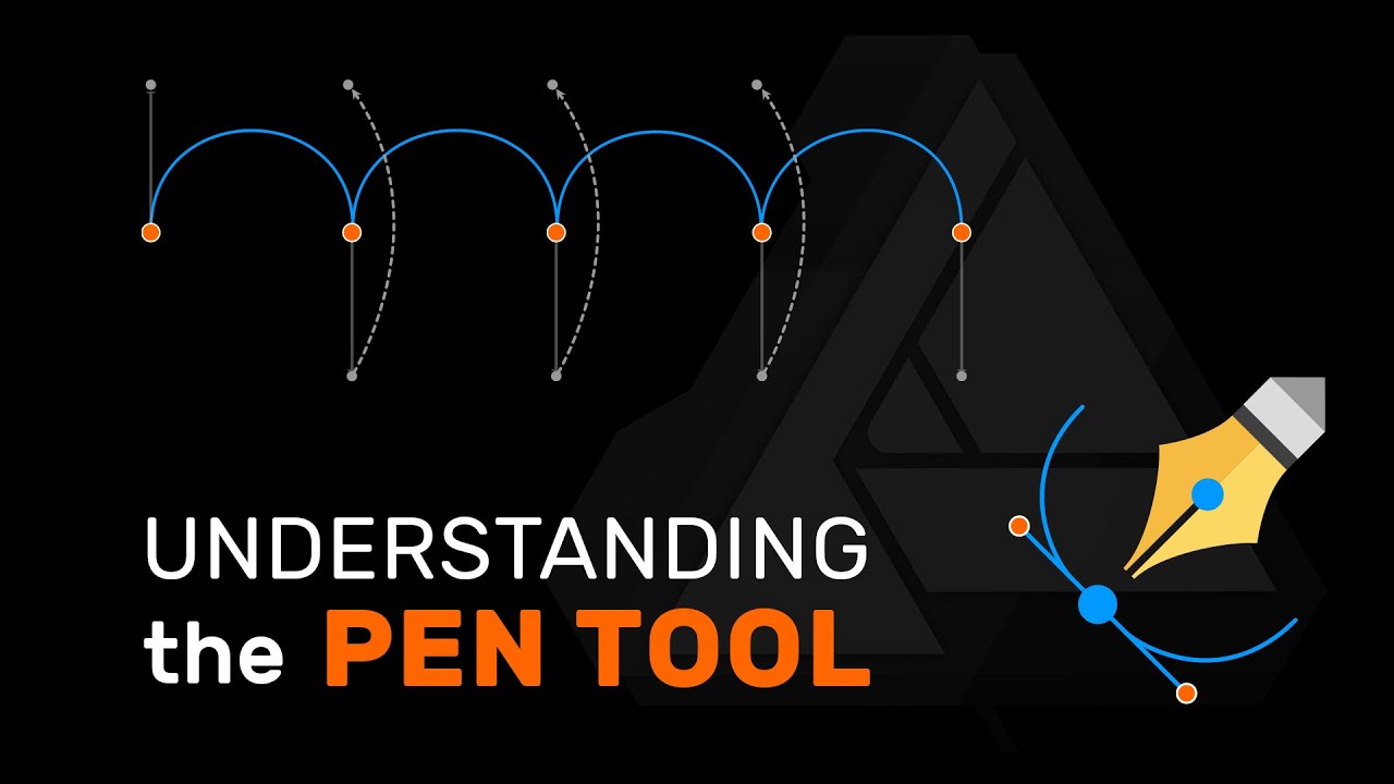 Affinity Designer iPad Pen Tool | Understanding how it Works - YouTube