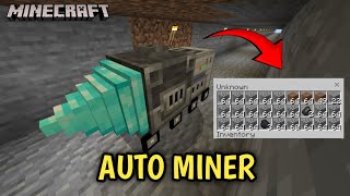 Auto Miner Addon That's Useful for Your Survival || Support 1.21+ screenshot 5