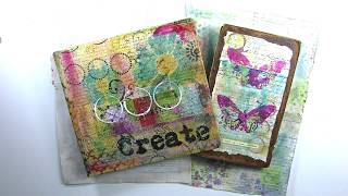 Rebekah Meier Mixed Media Adhesive Sheets from Therm O Web