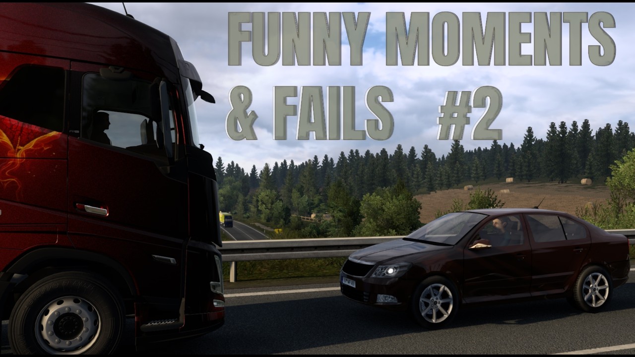 IDIOTS ON THE ROAD #2 | FUNNY MOMENTS - Euro Truck Simulator 2 Multiplayer