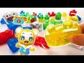 【おもちゃ】ぷにぷにブロックで遊ぼう！★レゴ★知育★子供向け知育動画★赤ちゃん喜ぶアニメ