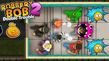Robbery Bob 2 - All Costumes Funny Gameplay Part 191