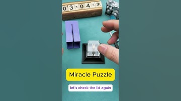 Miracle Puzzle🤩 Do you know what this principle is?