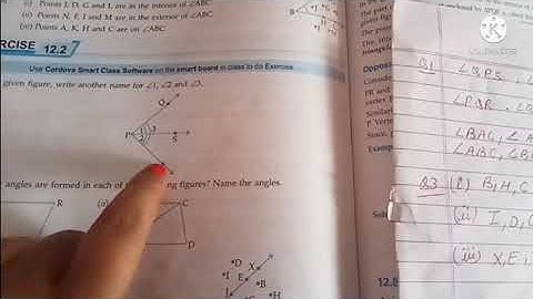 Chapter 12 ll Basic geometrical ideas ll ICSE ll Exercise 12.2 ll class 6