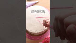 Mom deserves the best slice! 🩷 #cakehacks #mothersdaycake #bakinghacks