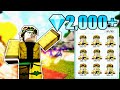 How To Get 2,000+ GEMS Everyday Without Spending Robux in All Star Tower Defense