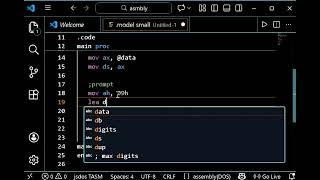 Count Number of Digits in Assembly Language (8086) | 8086 Programming | Net Worth