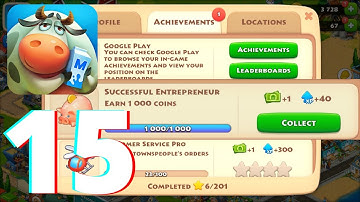 Township - Gameplay Walkthrough Part 15 - Level 10 Achievement Successful Entrepreneur(Android, iOS)