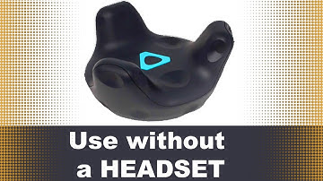 Using VIVE TRACKERS without VIVE HEADSET. [Step by Step]