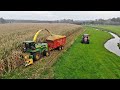 Mais Silage 2021 with John Deere + Case IH + Deutz-Fahr + Fendt | Van den Top & Heerikhuize