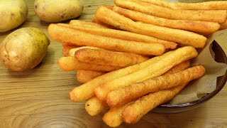Le snack croustillant aux pommes de terre ❗ Recette de pommes de terre facile et délicieuse ! Si vo