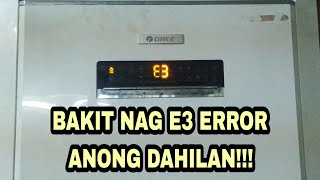 E3 ERROR GREE FLOOR MOUNTED @bernales07vlog16 #maintenance