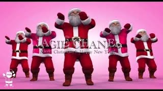 DANCING SANTA’s! CHRISTMAS DISCO MUSIC! // NO CPR! // jagie chanel
