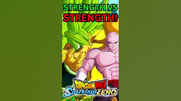 POWER CLASH: JIREN VS BROLY! CPU Fight Sparking Zero #sparkingzero #shorts #short #gaming #dbz #dbs