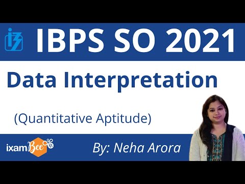 IBPS SO 2021 | Data Interpretation | Quantitative  Aptitude | By Neha Arora