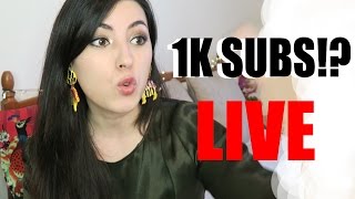 FEEDING MY TENRECS  | 1K SUBS!?! | LIVE VIDEO